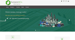 Desktop Screenshot of kumarangroups.com